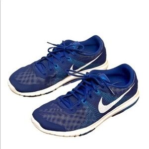 Nike flex fury (GS) youth blue lace s 7 Youth sneakers